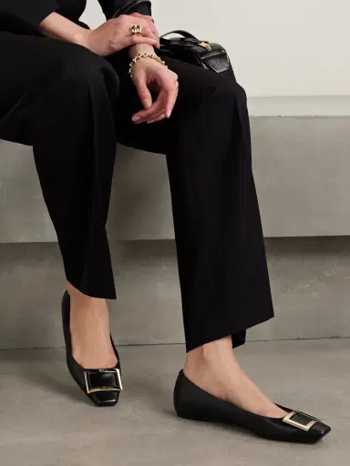 Roger Vivier Trompette Bellerine Glossed-leather Ballet Flats | Thumbnail 2 Roger Vivier Trompette Bellerine Glossed-leather Ballet Flats | Thumbnail 2