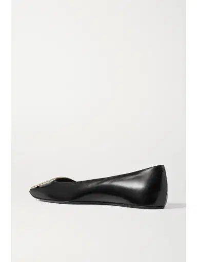 Roger Vivier Trompette Bellerine Glossed-leather Ballet Flats | Thumbnail 3 Roger Vivier Trompette Bellerine Glossed-leather Ballet Flats | Thumbnail 3