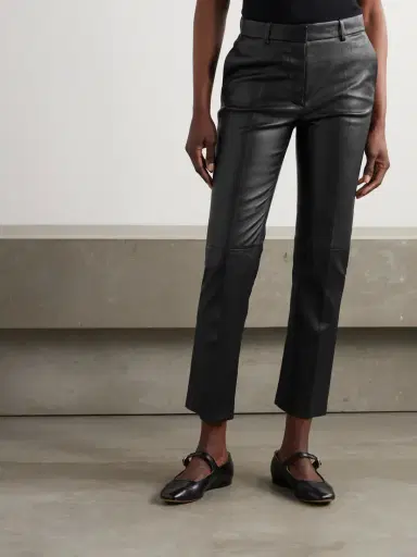 Joseph Coleman Leather Slim-leg Pants | Thumbnail 3 Joseph Coleman Leather Slim-leg Pants | Thumbnail 3