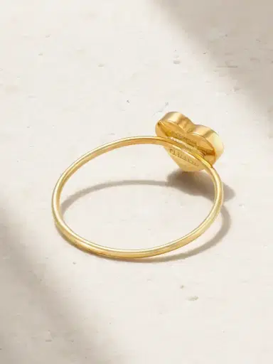 Jennifer Meyer Heart 18-karat Gold Turquoise Ring | Thumbnail 2 Jennifer Meyer Heart 18-karat Gold Turquoise Ring | Thumbnail 2