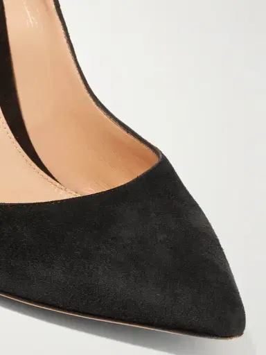 Gianvito Rossi Gianvito 105 Suede Pumps | Thumbnail 4 Gianvito Rossi Gianvito 105 Suede Pumps | Thumbnail 4