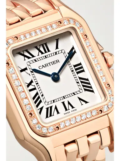 Cartier Panthère De Medium 27mm 18-karat Pink Gold And Diamond Watch | Thumbnail 5 Cartier Panthère De Medium 27mm 18-karat Pink Gold And Diamond Watch | Thumbnail 5