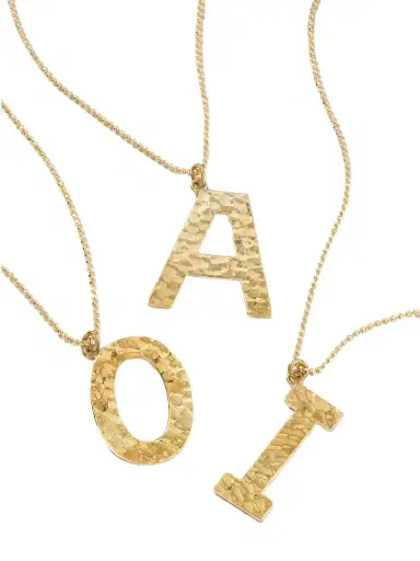 Jennifer Meyer Initial 18-karat Gold Necklace | Thumbnail 1 Jennifer Meyer Initial 18-karat Gold Necklace | Thumbnail 1