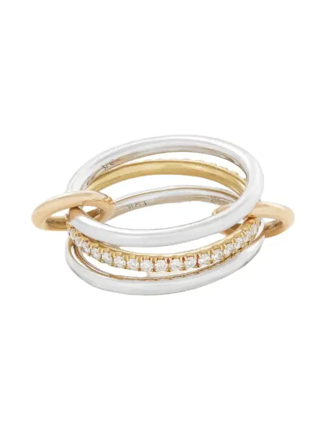 Sonny Set Of Three 18-karat White, Yellow And Rose Gold Diamond Rings Sonny Set Of Three 18-karat White, Yellow And Rose Gold Diamond Rings