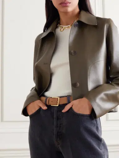 Anderson's Textured-leather Belt | Thumbnail 2 Anderson's Textured-leather Belt | Thumbnail 2