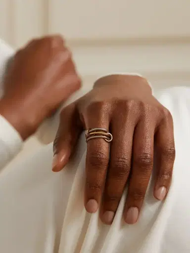 Spinelli Kilcollin Solarium Set Of Three 18-karat Yellow And Rose Gold And Sterling Silver Rings | Thumbnail 2 Spinelli Kilcollin Solarium Set Of Three 18-karat Yellow And Rose Gold And Sterling Silver Rings | Thumbnail 2