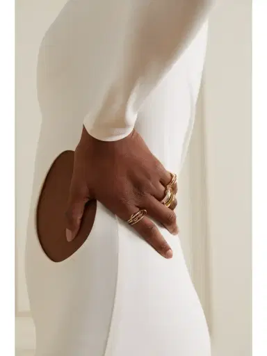 Spinelli Kilcollin Solarium Set Of Three 18-karat Yellow And Rose Gold And Sterling Silver Rings | Thumbnail 5 Spinelli Kilcollin Solarium Set Of Three 18-karat Yellow And Rose Gold And Sterling Silver Rings | Thumbnail 5