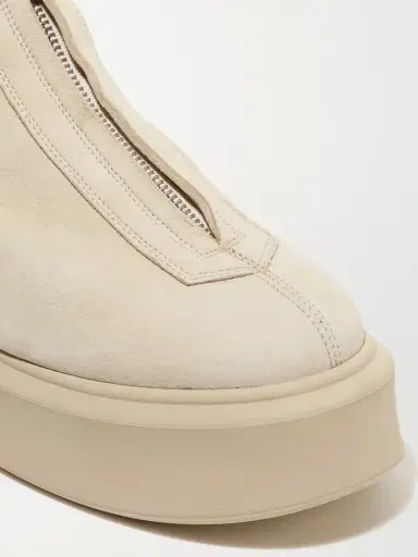 The Row Nobilis Textured-nubuck Platform Ankle Boots | Thumbnail 4 The Row Nobilis Textured-nubuck Platform Ankle Boots | Thumbnail 4