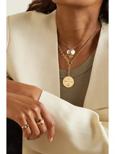 Foundrae + Net Sustain Dream 18-karat Recycled Gold Diamond Necklace | Thumbnail 5 Foundrae + Net Sustain Dream 18-karat Recycled Gold Diamond Necklace | Thumbnail 5