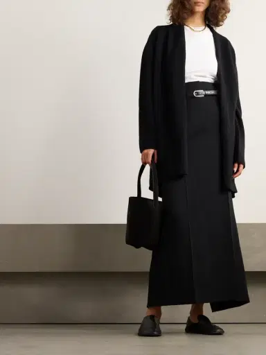 The Row Essentials Fulham Cashmere Cardigan | Thumbnail 2 The Row Essentials Fulham Cashmere Cardigan | Thumbnail 2