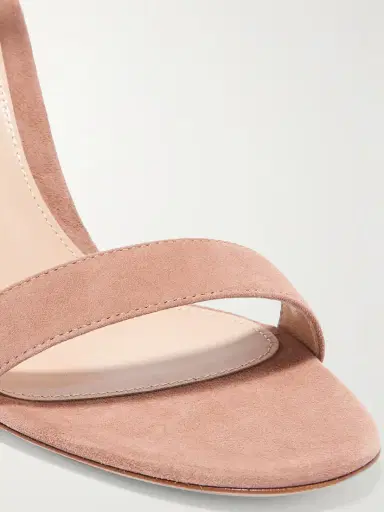 Gianvito Rossi Portofino 85 Suede Sandals | Thumbnail 4 Gianvito Rossi Portofino 85 Suede Sandals | Thumbnail 4