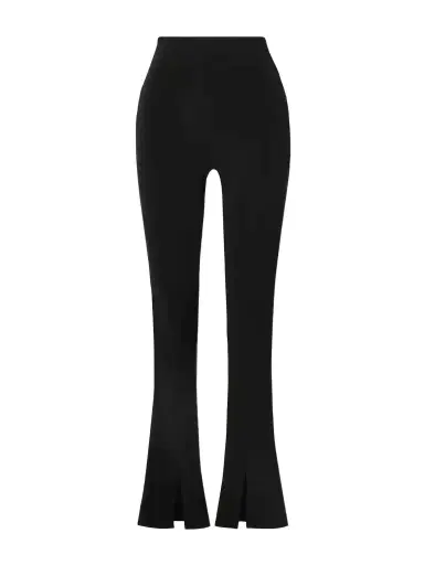 Norma Kamali Spat Stretch-jersey Flared Leggings | Thumbnail 1 Norma Kamali Spat Stretch-jersey Flared Leggings | Thumbnail 1