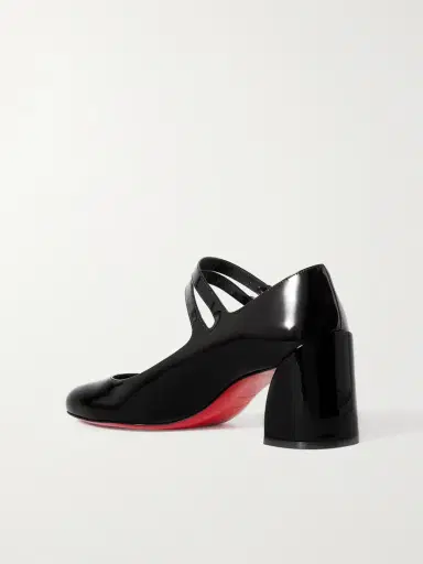 Christian Louboutin Miss Jane 55 Patent-leather Pumps | Thumbnail 3 Christian Louboutin Miss Jane 55 Patent-leather Pumps | Thumbnail 3