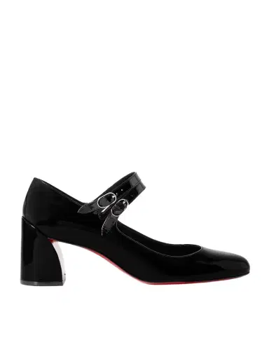 Christian Louboutin Miss Jane 55 Patent-leather Pumps | Thumbnail 1 Christian Louboutin Miss Jane 55 Patent-leather Pumps | Thumbnail 1