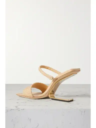 Cult Gaia Rene Raffia Mules | Thumbnail 3 Cult Gaia Rene Raffia Mules | Thumbnail 3