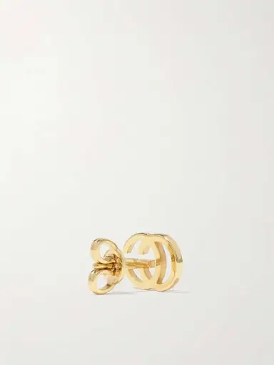 Gucci Gg Tissue 18-karat Gold Earrings | Thumbnail 4 Gucci Gg Tissue 18-karat Gold Earrings | Thumbnail 4