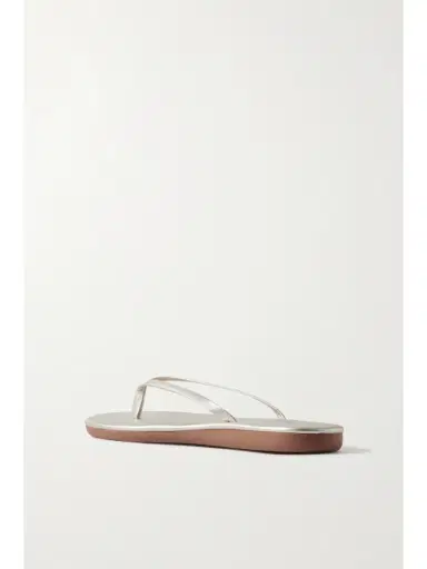 Ancient Greek Sandals Saionara Metallic Leather Flip Flops | Thumbnail 3 Ancient Greek Sandals Saionara Metallic Leather Flip Flops | Thumbnail 3