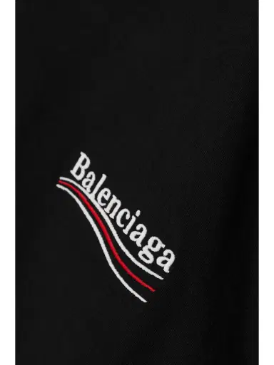 Balenciaga Oversized Embroidered Cotton-jersey T-shirt | Thumbnail 5 Balenciaga Oversized Embroidered Cotton-jersey T-shirt | Thumbnail 5