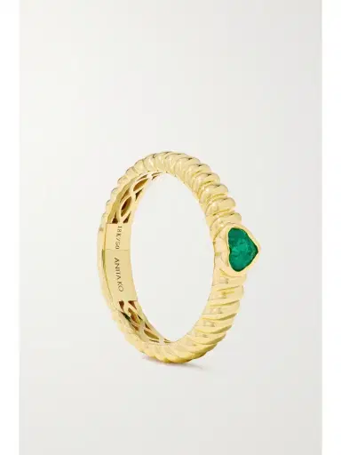 Anita Ko Zoe 18-karat Gold Emerald Ring | Thumbnail 5 Anita Ko Zoe 18-karat Gold Emerald Ring | Thumbnail 5