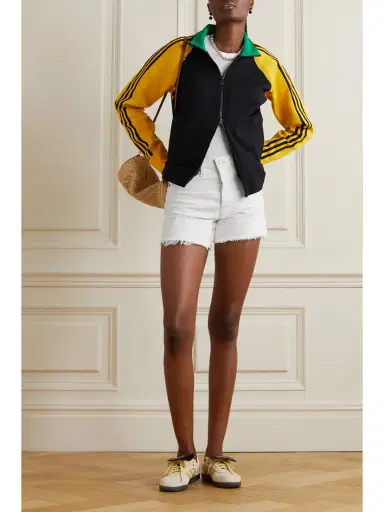 AGOLDE Parker Long Distressed Denim Shorts | Thumbnail 2 AGOLDE Parker Long Distressed Denim Shorts | Thumbnail 2