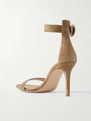 Gianvito Rossi Portofino 85 Suede Sandals | Thumbnail 3 Gianvito Rossi Portofino 85 Suede Sandals | Thumbnail 3