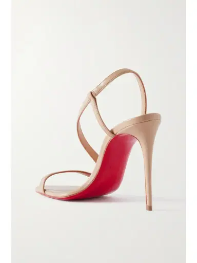 Christian Louboutin Rosalie 100 Pvc-trimmed Leather Sandals | Thumbnail 3 Christian Louboutin Rosalie 100 Pvc-trimmed Leather Sandals | Thumbnail 3