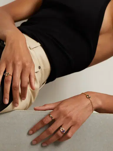 Viltier Rayon 18-karat Gold, Onyx And Diamond Ring | Thumbnail 5 Viltier Rayon 18-karat Gold, Onyx And Diamond Ring | Thumbnail 5