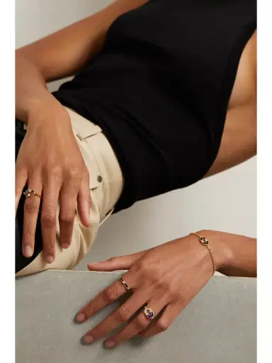 Viltier Rayon 18-karat Gold, Onyx And Diamond Ring | Thumbnail 6 Viltier Rayon 18-karat Gold, Onyx And Diamond Ring | Thumbnail 6