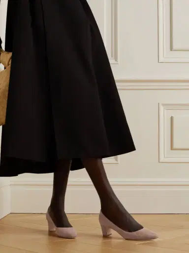 Manolo Blahnik Okkatopla 50 Suede Pumps | Thumbnail 2 Manolo Blahnik Okkatopla 50 Suede Pumps | Thumbnail 2