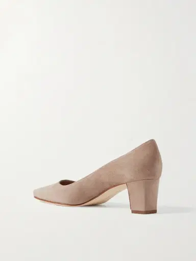Manolo Blahnik Okkatopla 50 Suede Pumps | Thumbnail 3 Manolo Blahnik Okkatopla 50 Suede Pumps | Thumbnail 3