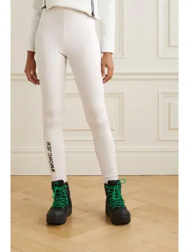 Moncler Grenoble Printed Stretch-jersey Leggings | Thumbnail 3 Moncler Grenoble Printed Stretch-jersey Leggings | Thumbnail 3