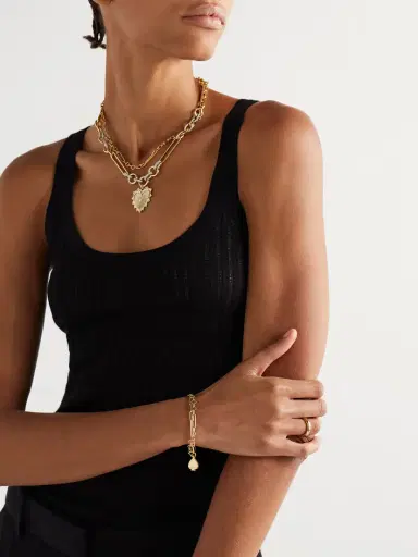 Foundrae Love 18-karat Gold Diamond Necklace | Thumbnail 5 Foundrae Love 18-karat Gold Diamond Necklace | Thumbnail 5
