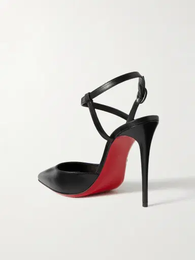 Christian Louboutin Jenlove 100 Leather Slingback Pumps | Thumbnail 3 Christian Louboutin Jenlove 100 Leather Slingback Pumps | Thumbnail 3