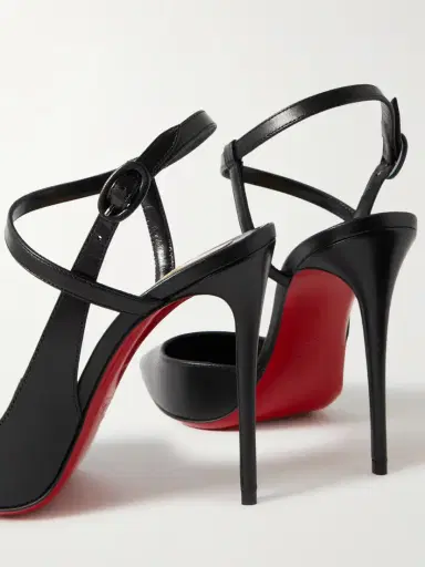 Christian Louboutin Jenlove 100 Leather Slingback Pumps | Thumbnail 4 Christian Louboutin Jenlove 100 Leather Slingback Pumps | Thumbnail 4
