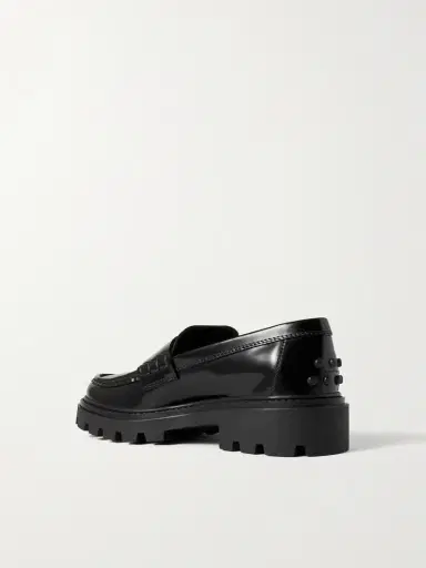 Tod's Gomma Pesante Glossed-leather Loafers | Thumbnail 3 Tod's Gomma Pesante Glossed-leather Loafers | Thumbnail 3