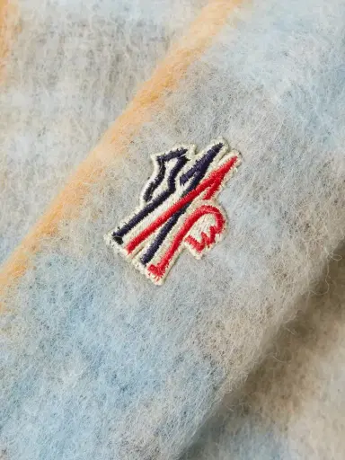 Moncler Grenoble Vanay Checked Brushed Wool-blend Felt Coat | Thumbnail 4 Moncler Grenoble Vanay Checked Brushed Wool-blend Felt Coat | Thumbnail 4