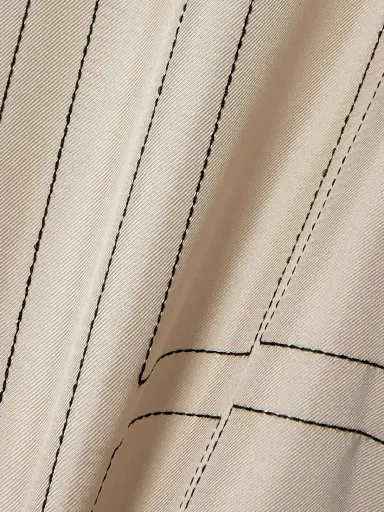 TOTEME Embroidered Silk-twill Shirt | Thumbnail 5 TOTEME Embroidered Silk-twill Shirt | Thumbnail 5