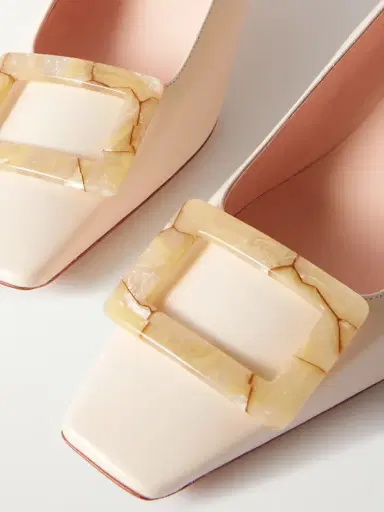 Roger Vivier Belle Vivier 45 Buckled Leather Pumps | Thumbnail 4 Roger Vivier Belle Vivier 45 Buckled Leather Pumps | Thumbnail 4