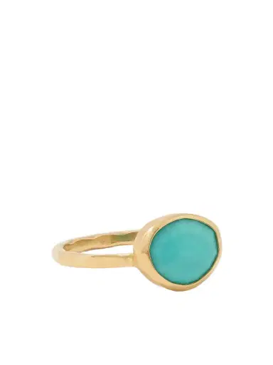 Melissa Joy Manning 14-karat Recycled Gold Turquoise Ring | Thumbnail 1 Melissa Joy Manning 14-karat Recycled Gold Turquoise Ring | Thumbnail 1