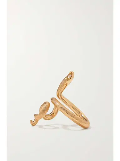 OLE LYNGGAARD COPENHAGEN Snake Medium 18-karat Gold Diamond Ring | Thumbnail 5 OLE LYNGGAARD COPENHAGEN Snake Medium 18-karat Gold Diamond Ring | Thumbnail 5