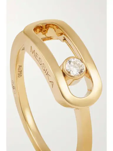 Messika Move Uno 18-karat Gold Diamond Ring | Thumbnail 4 Messika Move Uno 18-karat Gold Diamond Ring | Thumbnail 4