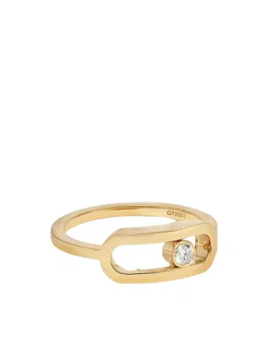 Messika Move Uno 18-karat Gold Diamond Ring | Thumbnail 1 Messika Move Uno 18-karat Gold Diamond Ring | Thumbnail 1