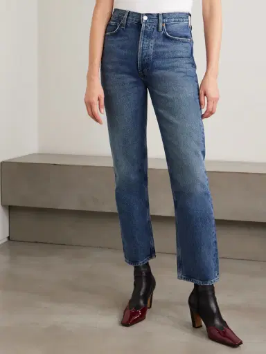 AGOLDE + Net Sustain '90s Pinch Waist High-rise Straight-leg Organic Jeans | Thumbnail 3 AGOLDE + Net Sustain '90s Pinch Waist High-rise Straight-leg Organic Jeans | Thumbnail 3