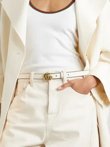Gucci Gg Marmont Leather Belt | Thumbnail 2 Gucci Gg Marmont Leather Belt | Thumbnail 2