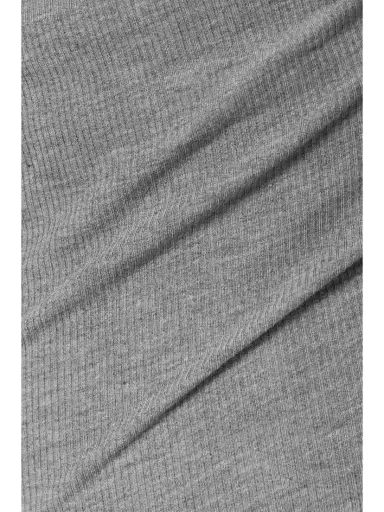 Skims Soft ounge Ribbed ong Stretch-modal Slip Dress - Heather Grey | Thumbnail 4 Skims Soft ounge Ribbed ong Stretch-modal Slip Dress - Heather Grey | Thumbnail 4