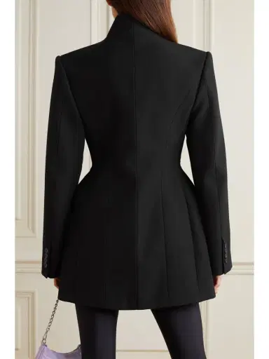 Balenciaga Hourglass Wool-gabardine Jacket | Thumbnail 3 Balenciaga Hourglass Wool-gabardine Jacket | Thumbnail 3