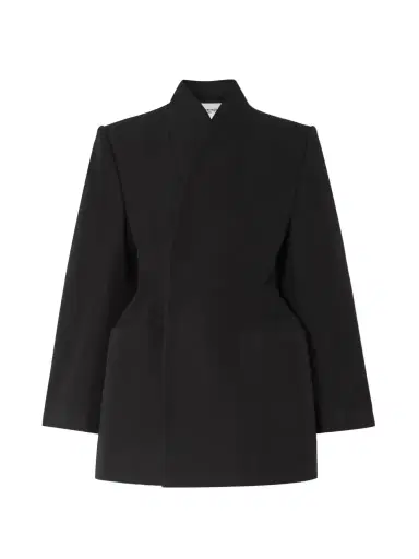 Balenciaga Hourglass Wool-gabardine Jacket | Thumbnail 1 Balenciaga Hourglass Wool-gabardine Jacket | Thumbnail 1