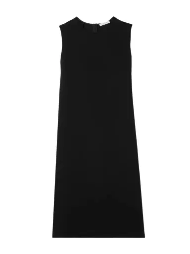 The Row Essentials Mirna Crepe Midi Dress | Thumbnail 1 The Row Essentials Mirna Crepe Midi Dress | Thumbnail 1