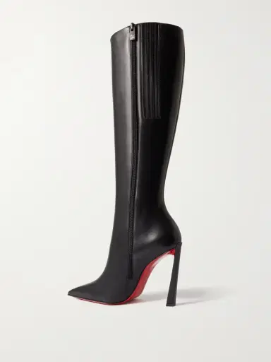 Christian Louboutin Condora Botta 100 Leather Knee Boots | Thumbnail 3 Christian Louboutin Condora Botta 100 Leather Knee Boots | Thumbnail 3