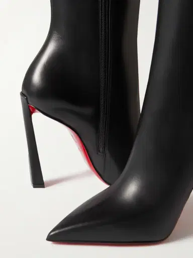 Christian Louboutin Condora Botta 100 Leather Knee Boots | Thumbnail 4 Christian Louboutin Condora Botta 100 Leather Knee Boots | Thumbnail 4